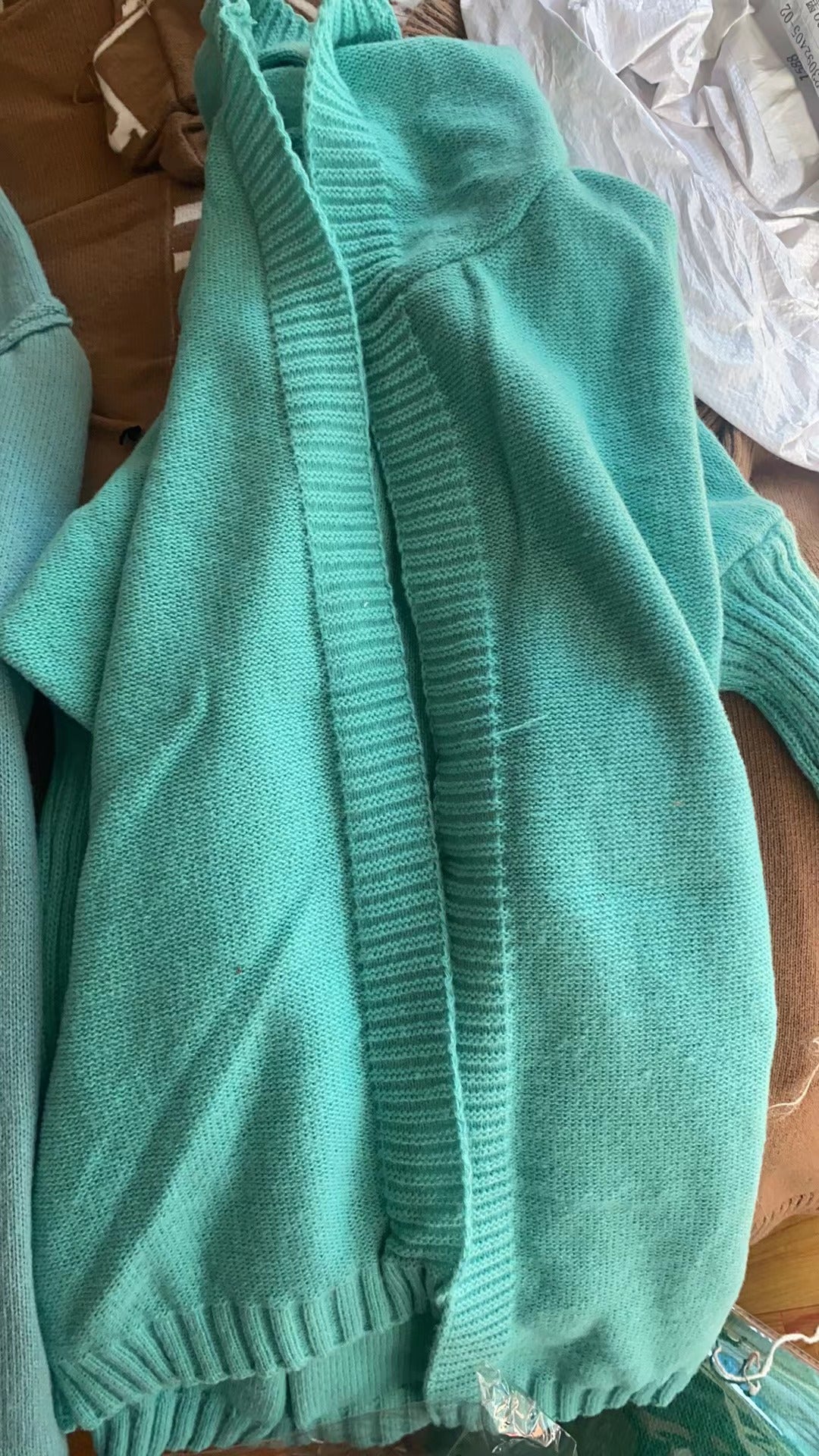 Bayswater Ease™ | Oversized Hooded Knit Cardigan