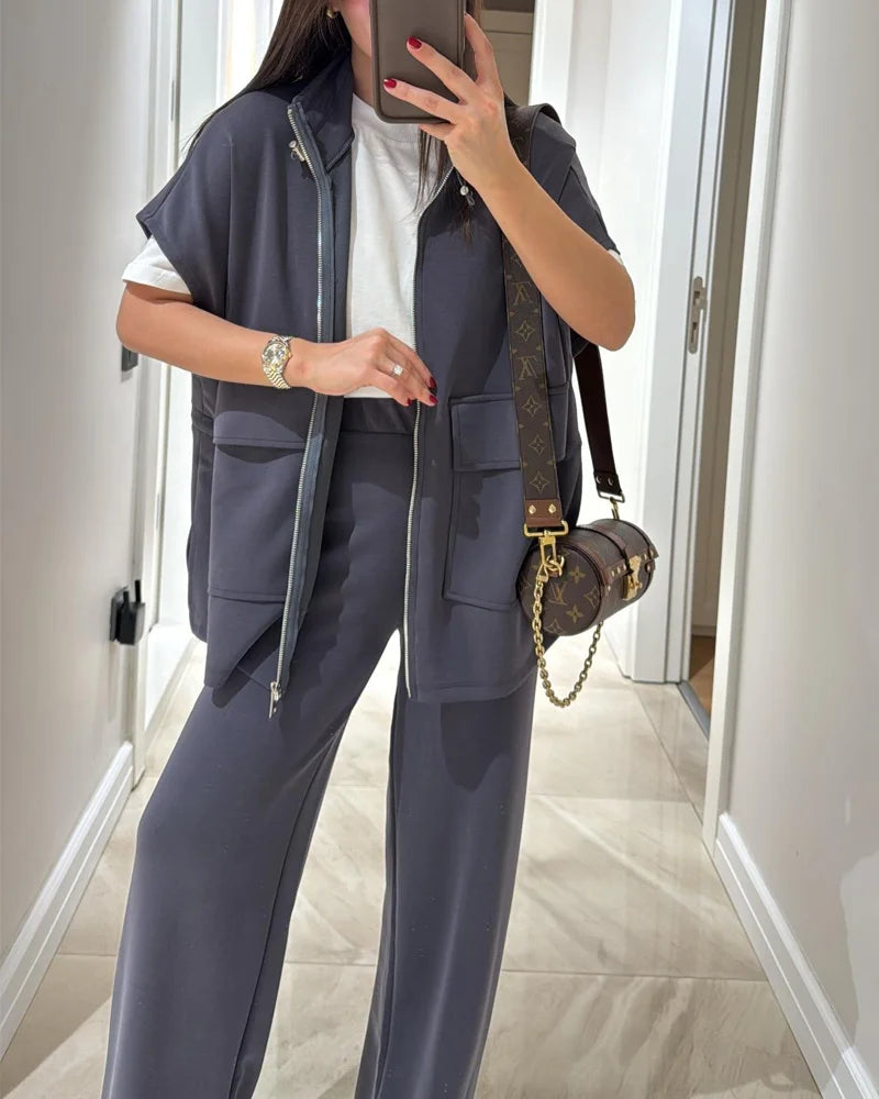 Skive Shortcut™ | Stretch-Detail Co-ord Set