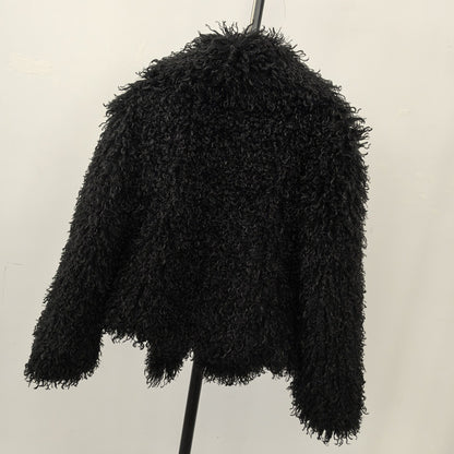 Loxley Drift™ | Curl Texture Statement Coat