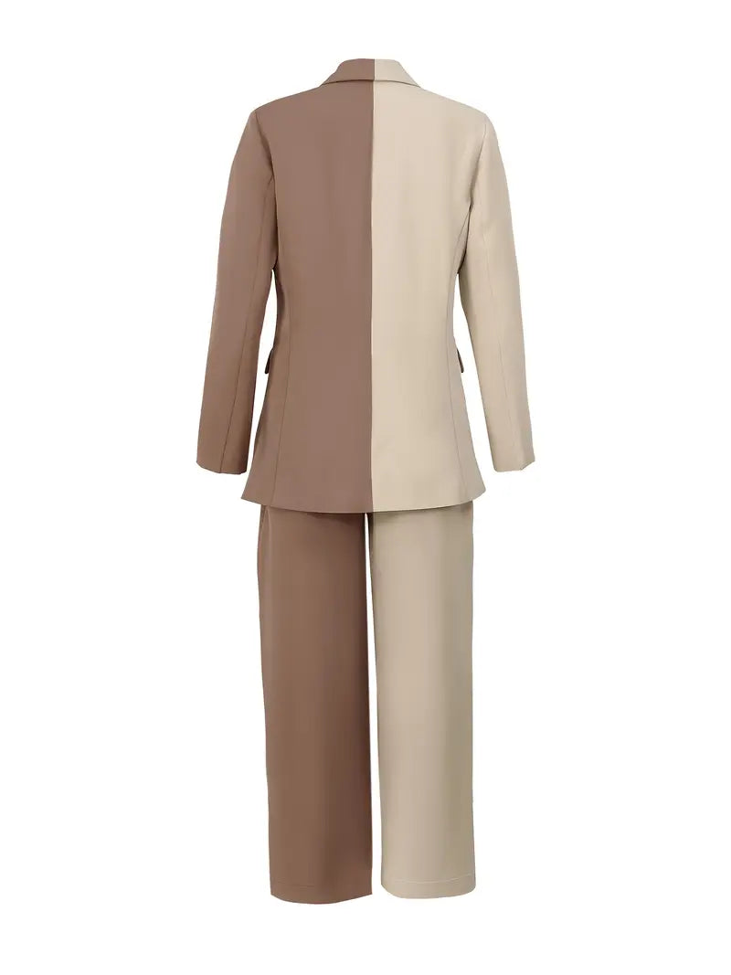 Mayfair Edge™ | Contrast Lapel Suit Set