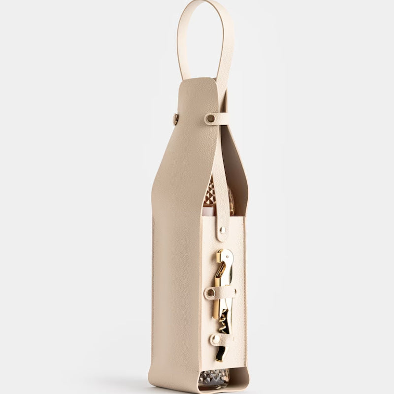 Somerset Cellar™ | Leather Wine Bottle Bag