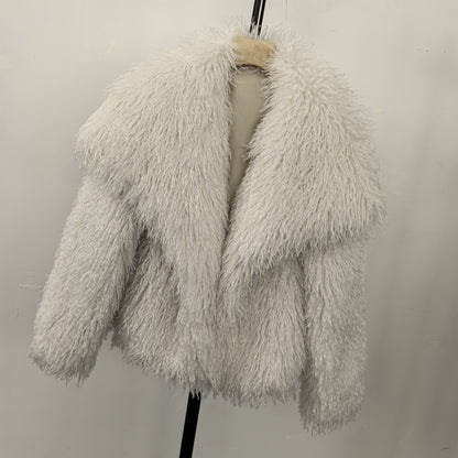 Loxley Drift™ | Curl Texture Statement Coat