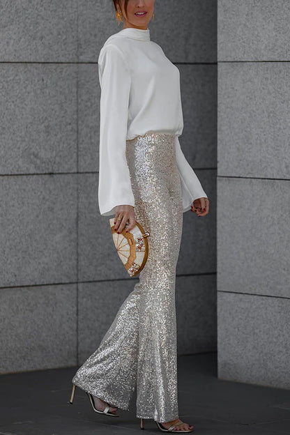 Glasto Glimmer™ | Sequin Party Trousers