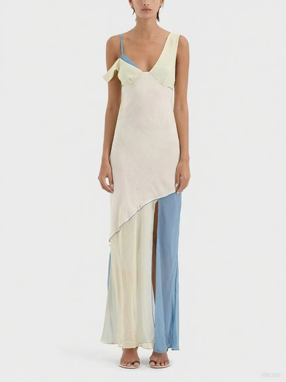 Thames Drape™ | Asymmetric Midi Dress