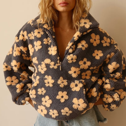 Cotswold Bloom™ | Floral Sherpa Fleece
