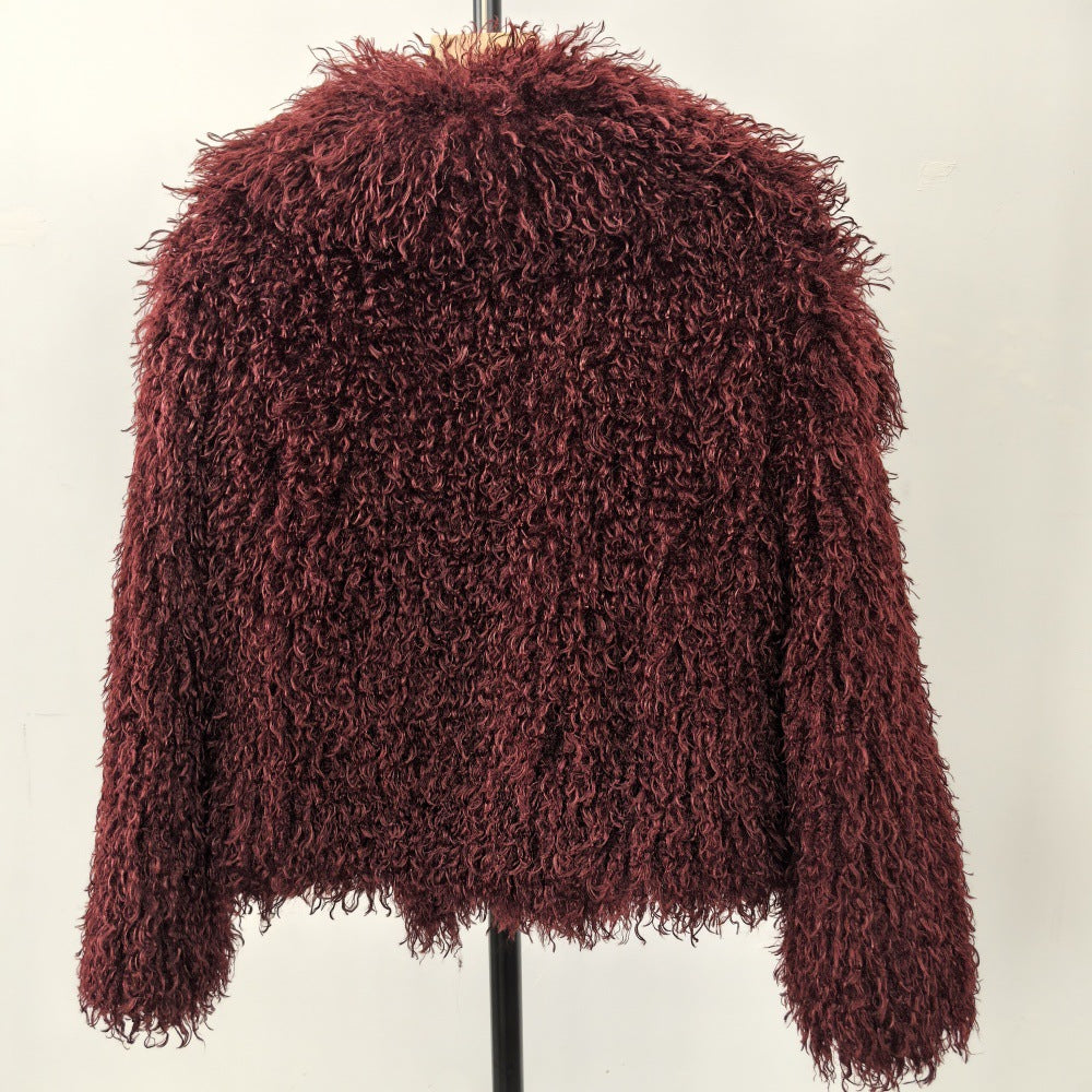 Loxley Drift™ | Curl Texture Statement Coat