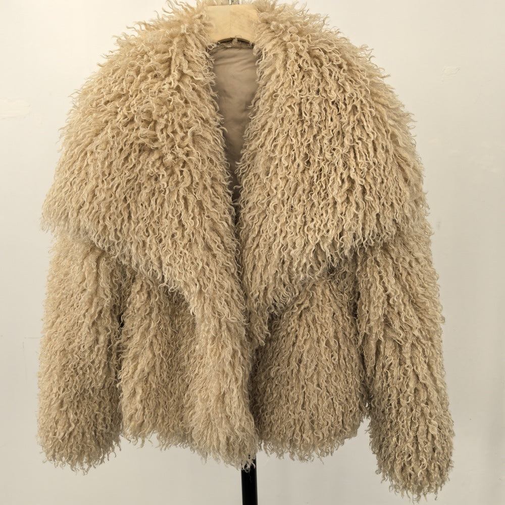 Loxley Drift™ | Curl Texture Statement Coat