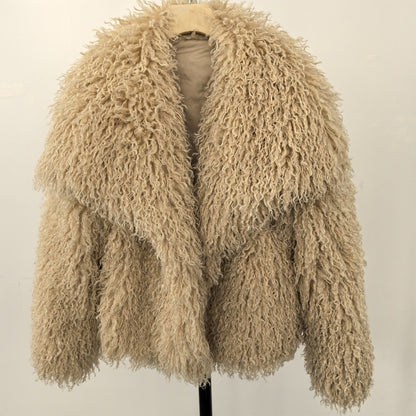 Loxley Drift™ | Curl Texture Statement Coat