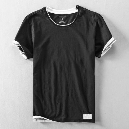Marlowe™ | Japanese-Trim Cotton Tee
