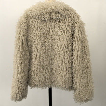 Loxley Drift™ | Curl Texture Statement Coat