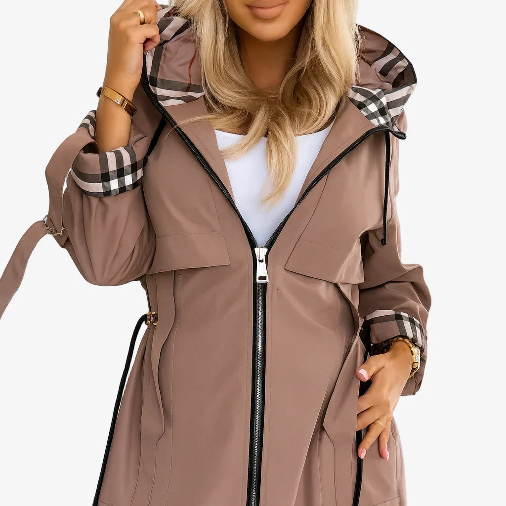 Mayfair Trench™ | Belted Hooded Coat