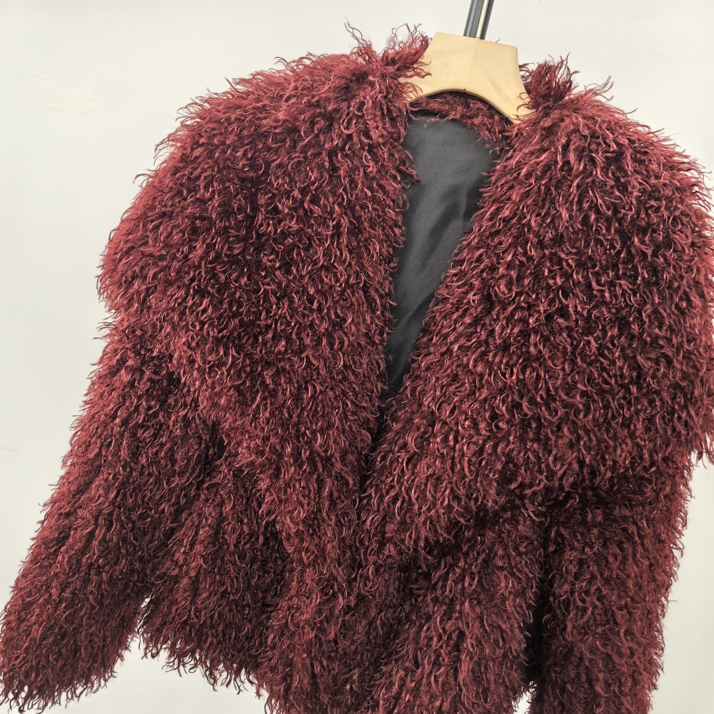 Loxley Drift™ | Curl Texture Statement Coat