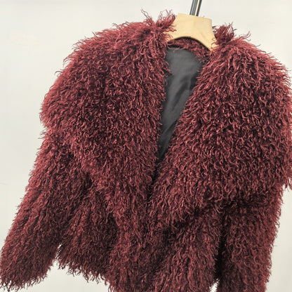 Loxley Drift™ | Curl Texture Statement Coat