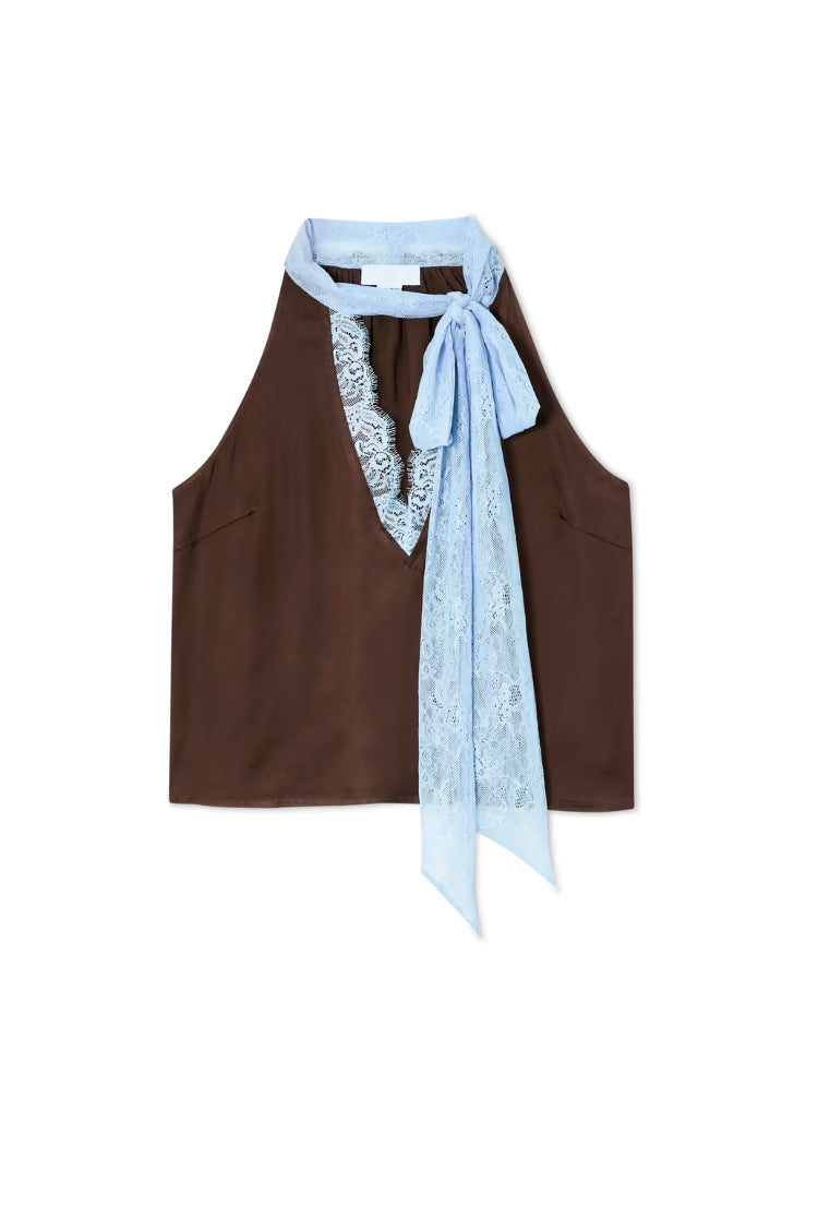 Kensington Whisper™ | Satin Lace Accent Skirt