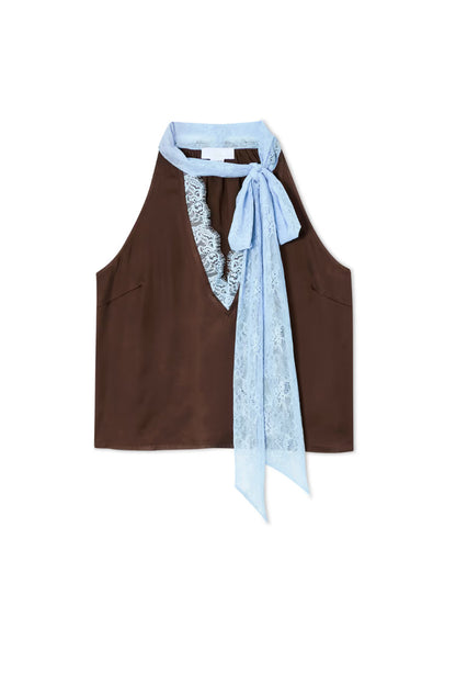 Kensington Whisper™ | Satin Lace Accent Skirt