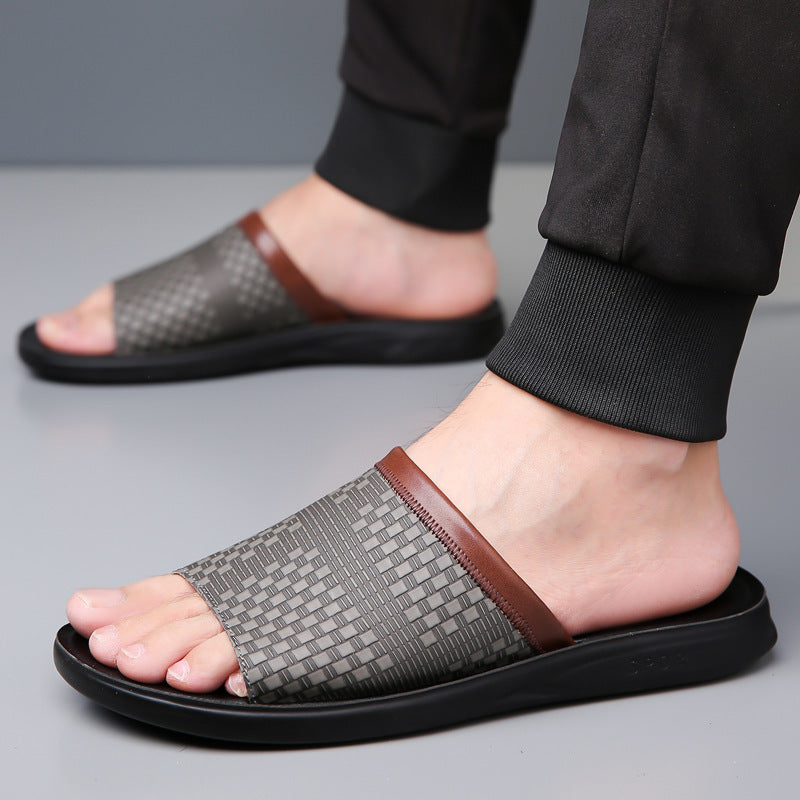 Aldeburgh Air™ | Barefoot-Feel Leather Sandals