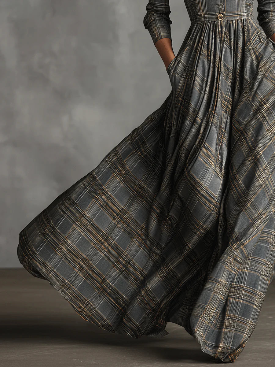 Amelia Rowe™ | The Windermere Plaid Dress