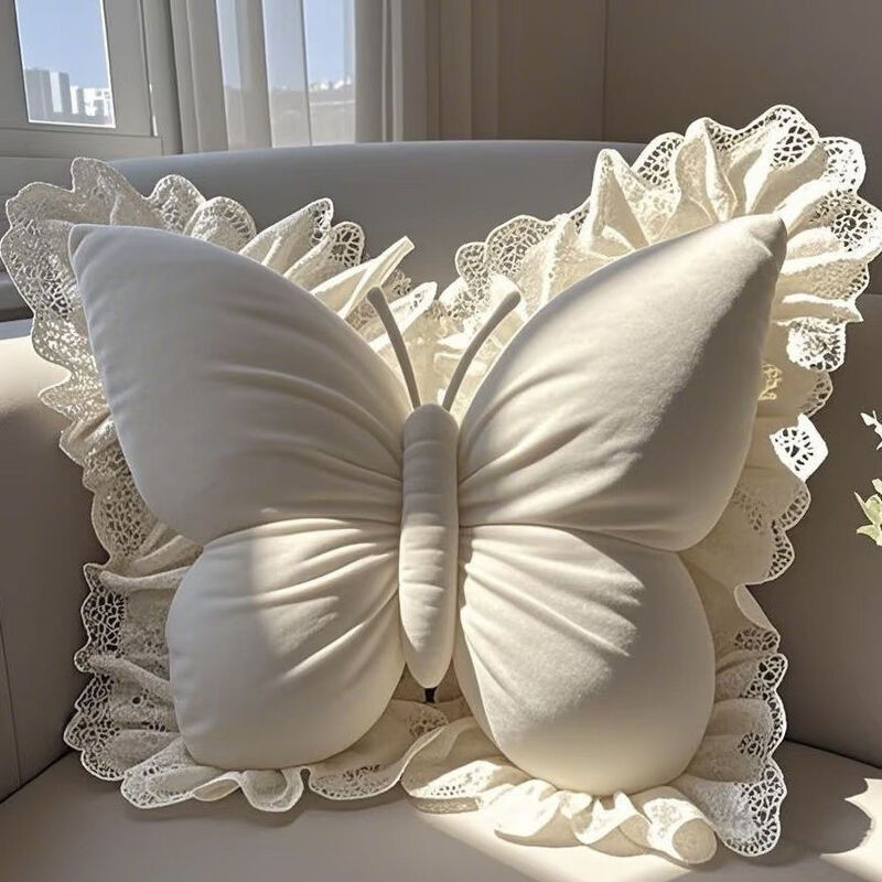 Blissful™ | Velvet Butterfly Cushion
