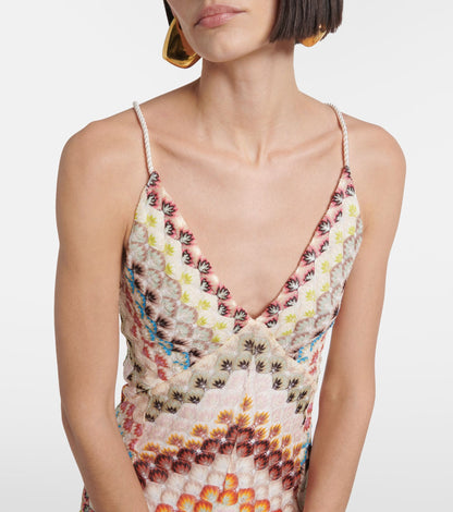 Shoreditch Glow™ | Open Back Knit Maxi Dress