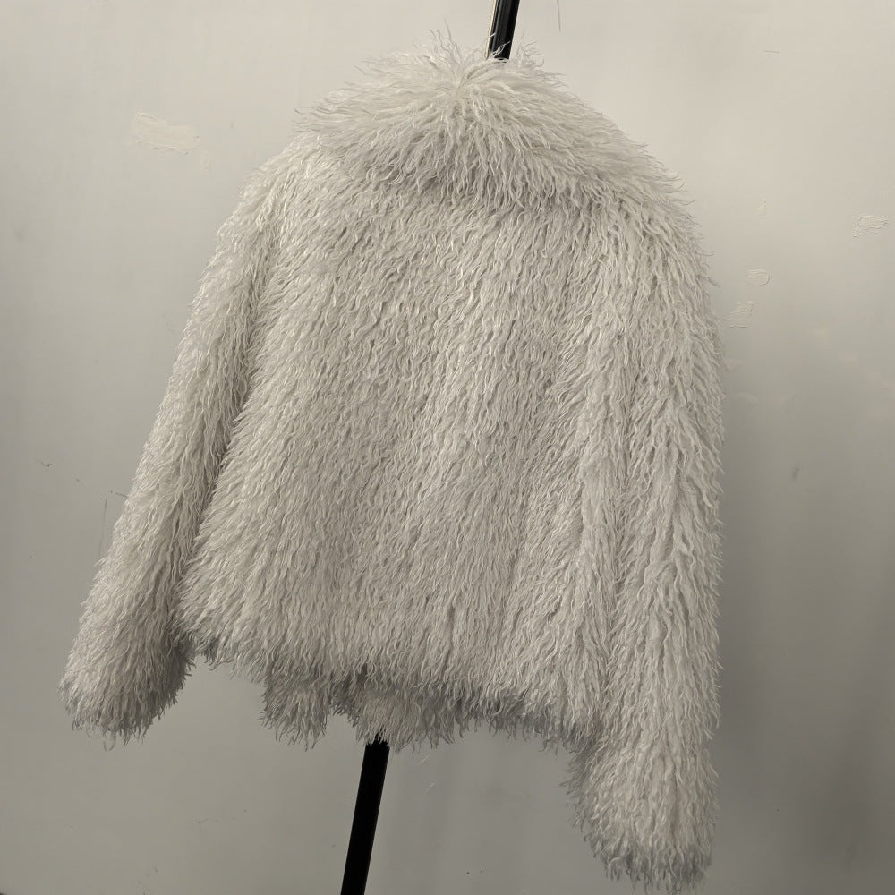 Loxley Drift™ | Curl Texture Statement Coat