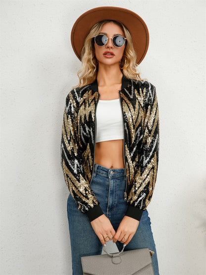 Avery Luxe™ | Golden Night Jacket