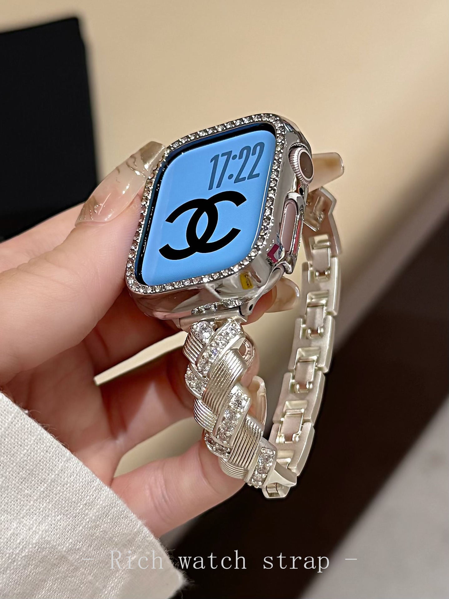 Crown Jewels™ | Diamond-Encrusted Watch Bracelet