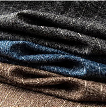 Carrington Line™ | Cotton-Linen Drawstring Trousers