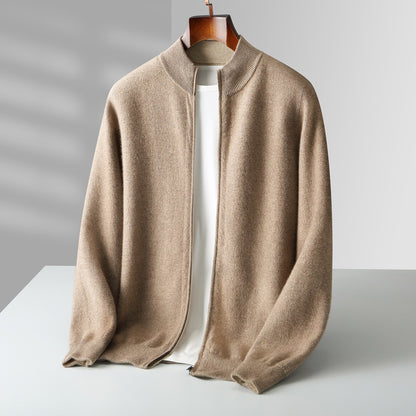 Norwood Line™ | Two-Tone Wool Cardigan