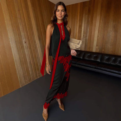 Kensington Whisper™ | Satin Lace Accent Skirt