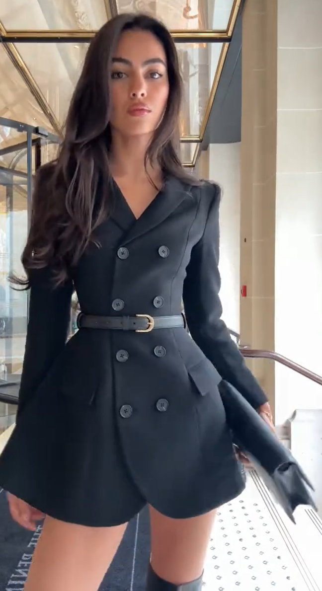 Aurora Leigh™ | The London Edge Blazer Dress