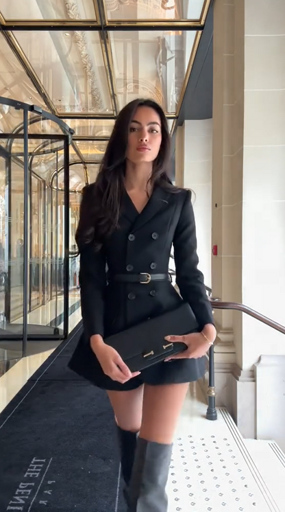 Aurora Leigh™ | The London Edge Blazer Dress