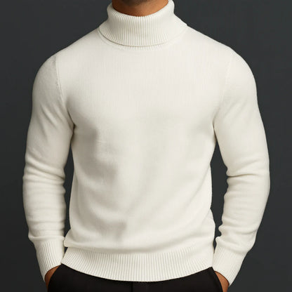 François Saville™ | Merino Wool Turtleneck