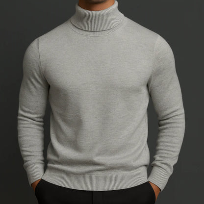 François Saville™ | Merino Wool Turtleneck