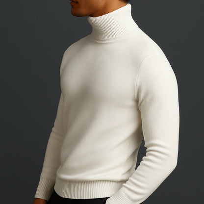 François Saville™ | Merino Wool Turtleneck