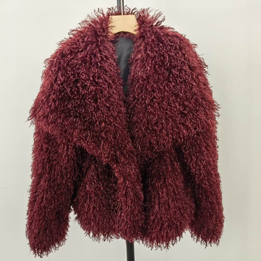 Loxley Drift™ | Curl Texture Statement Coat