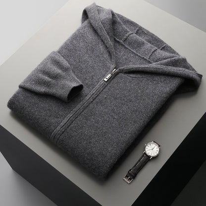 Eversfield Line™ | Refined Zip Merino Hoodie