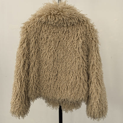 Loxley Drift™ | Curl Texture Statement Coat