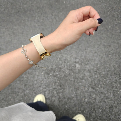 London Blossom™ | Genuine Leather Floral Strap