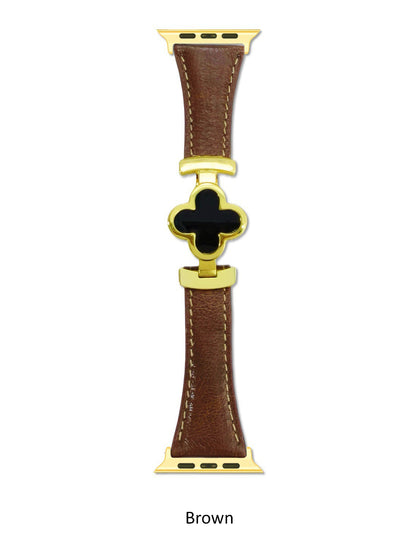 London Blossom™ | Genuine Leather Floral Strap
