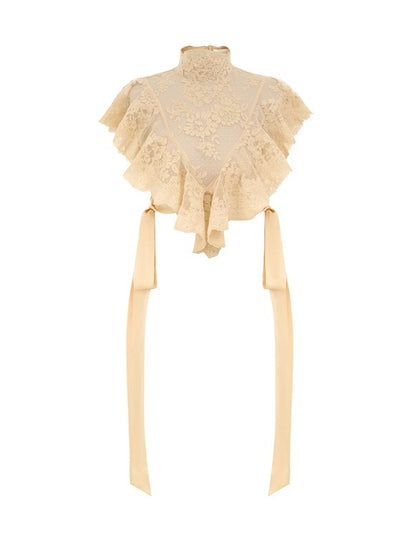 Soho Charm™ | Tie-Strap Lace Crop Set