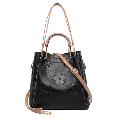 Duchess Carryall™ | Maternity-Friendly Topstitched Retro Tote