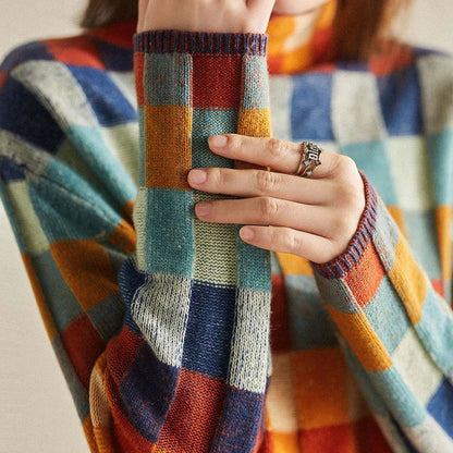 Elise Leroy™ | Cosy Checked Jumper