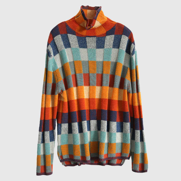 Elise Leroy™ | Cosy Checked Jumper