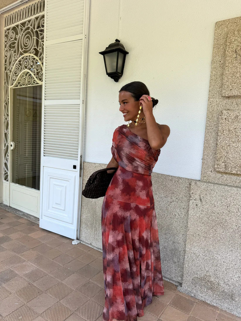 Belgravia Glow™ | Tie-Dye Resort Maxi Dress