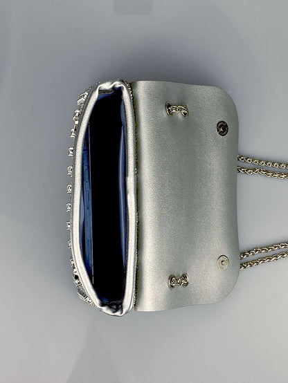 Elara Grace™ | Crystal Accent Shoulder Bag