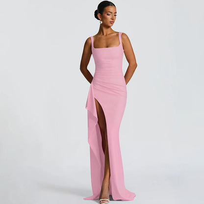 Elara Frost™ | Luxe Silhouette Slip Dress