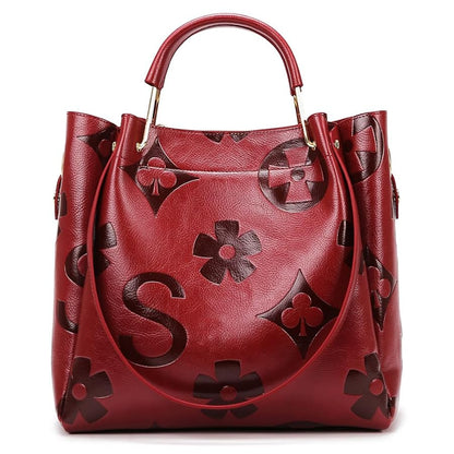 Duchess Carryall™ | Maternity-Friendly Topstitched Retro Tote