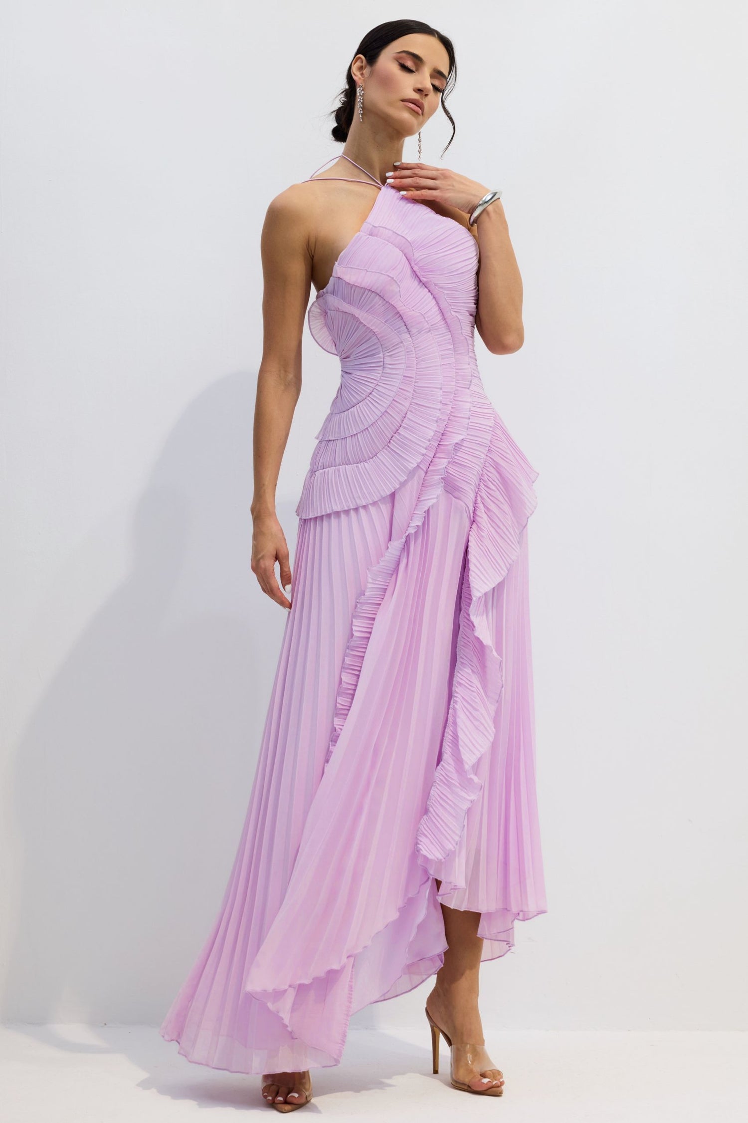 RichmondRomance™ | Patchwork Pleated Gown