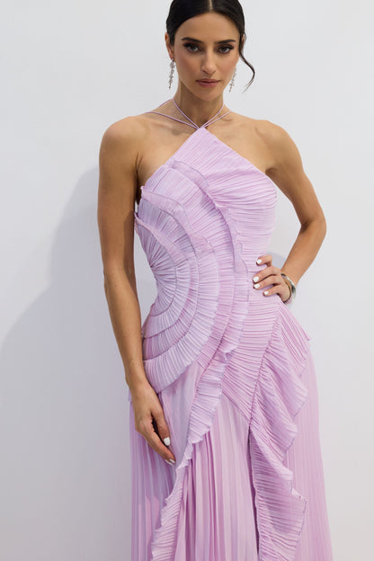 RichmondRomance™ | Patchwork Pleated Gown