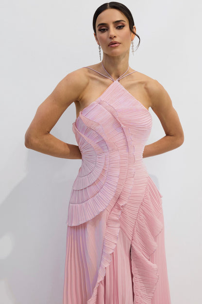 RichmondRomance™ | Patchwork Pleated Gown